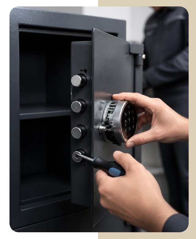 Установка электронного замка сейфа в Тынде от 5652 р. | ДвериЛегко-Тнд